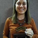 Hall of Fame Recipient 2020 - Diane Baker. Accepting the award is her daughter Tara Baker