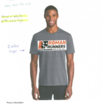 Port & Company Gray or White Shirt with New Logo
2 color logo