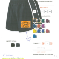 Women's Pulse Short Shell, inserts & lined
4" inseam