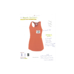 Women's Augusta Tank Black Logo